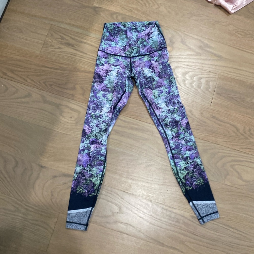 Tie dye Lululemon leggings
